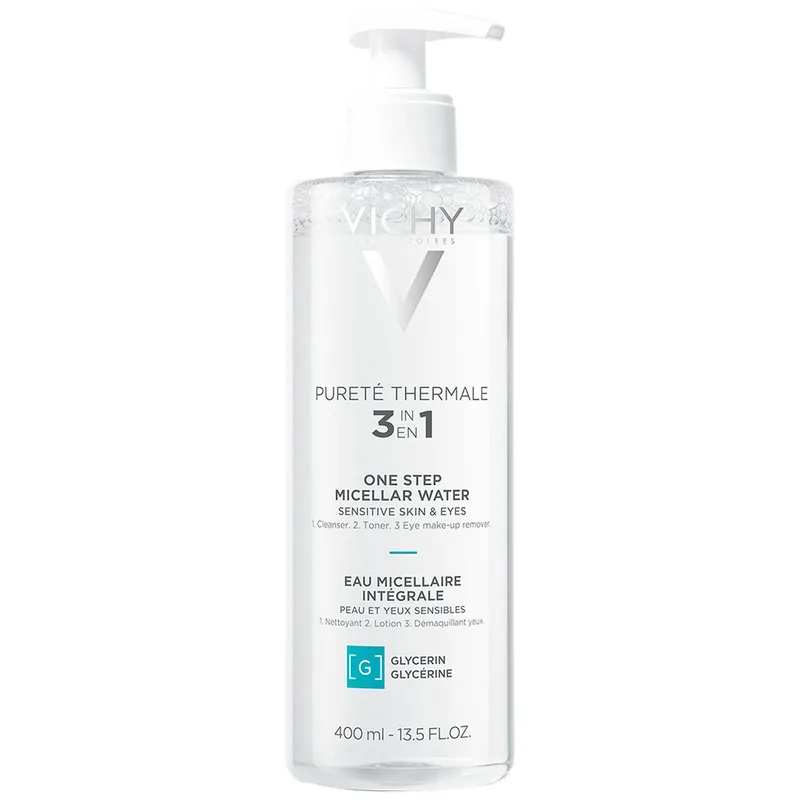 Vichy Purete Thermale Mineral Micellar Water Νερό Micellaire με Μεταλλικά Στοιχεία για Πρόσωπο & Μάτια 400ml