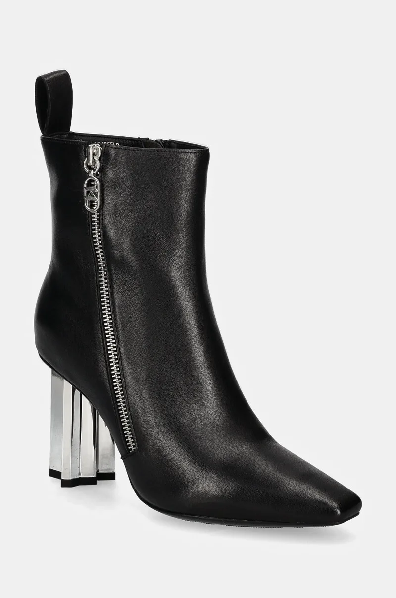 Δερμάτινες μπότες Karl Lagerfeld KL TOWER