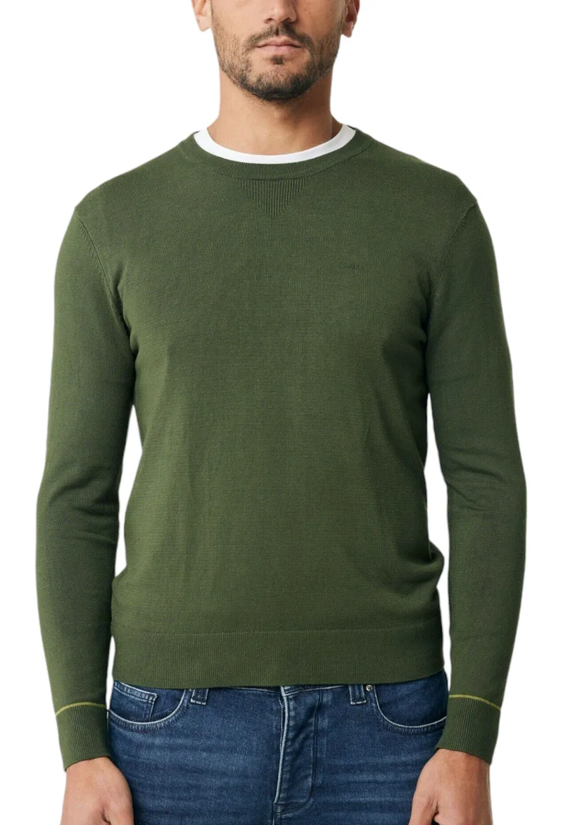 Πουλόβερ Mexx Brian AO0901036M-Warm Green Ανδρικό
