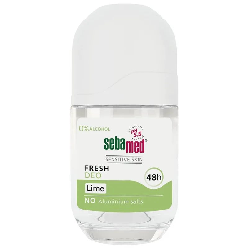 Sebamed Fresh Lime Deodorant Roll-on 48h Αποσμητικό Roll-On με Άρωμα Lime 50ml