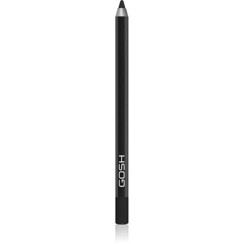 GOSH COPENHAGEN Velvet Touch αδιάβροχο μολύβι για τα μάτια απόχρωση 023 Black Ink 1.2 γρ