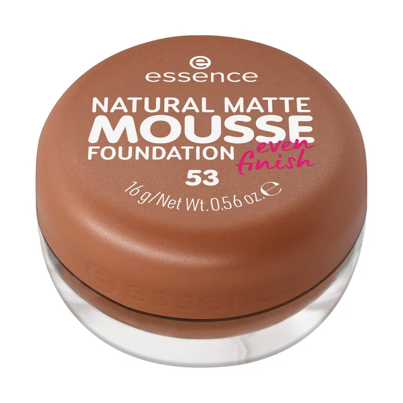 Πούδρες & Βάσεις Essence Natural Matte M0usse Foundation - 53