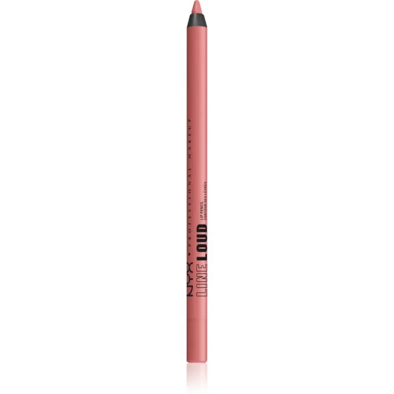 NYX Professional Makeup Line Loud Vegan μολύβι περιγράμματος για τα χείλη με ματ αποτελέσματα απόχρωση 04 Born To Hustle 1,2 γρ