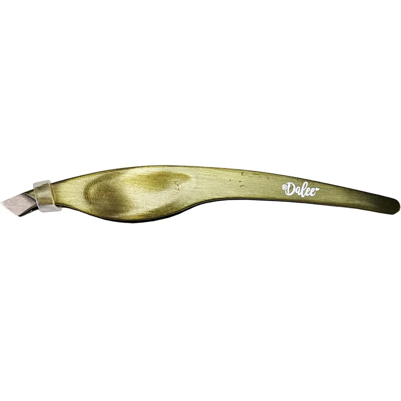 Medisei Dalee Tweezers Eyebrow Τσιμπιδάκι Φρυδιών με Εργονομική Λαβή 1 Τεμάχιο - Χρυσό