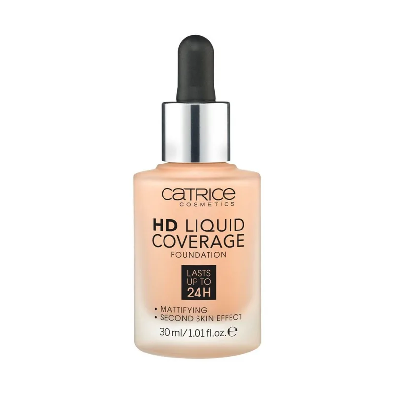 Πούδρες & Βάσεις Catrice HD Coverage Liquid Foundation - 30 Sand Μπεζ