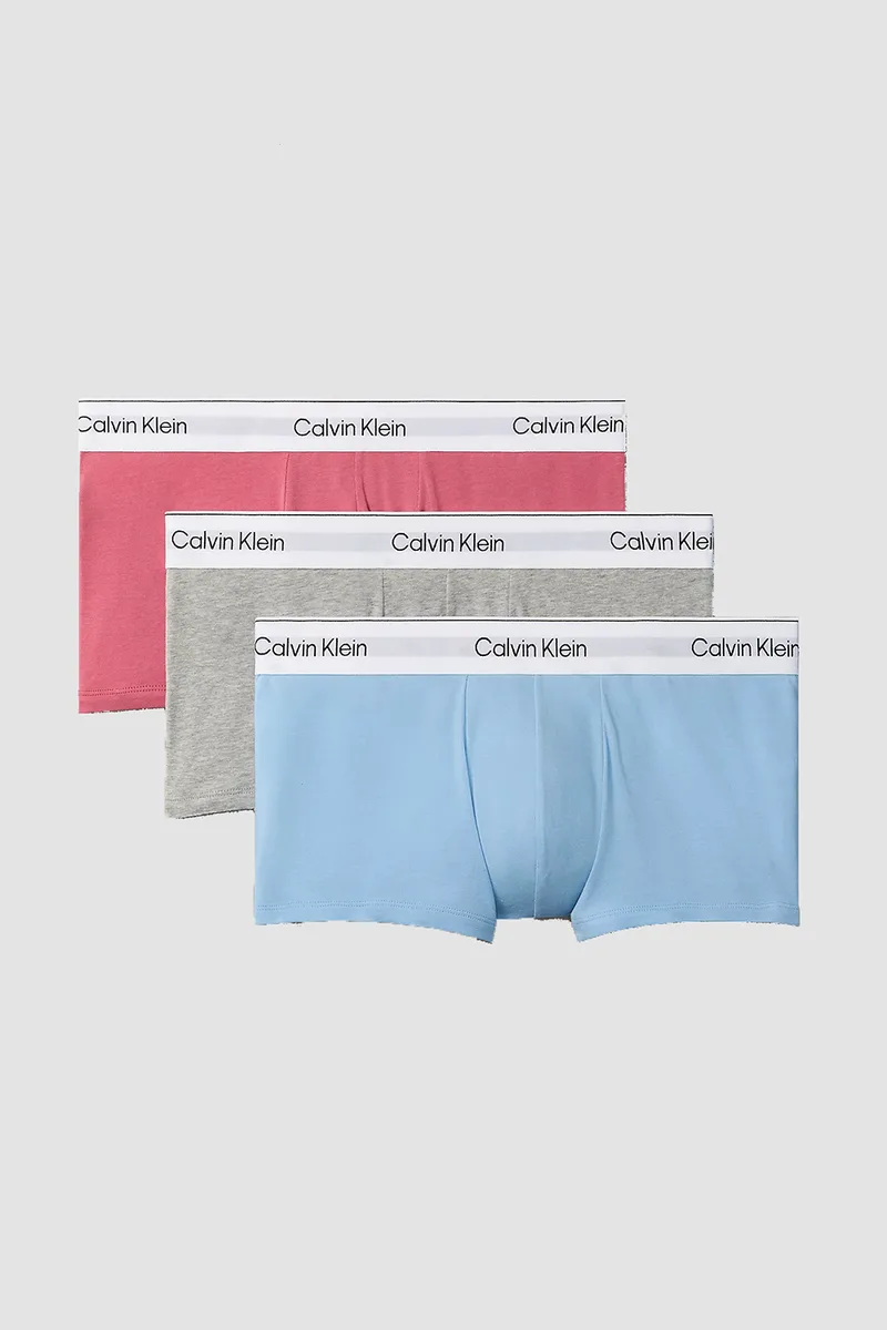Calvin Klein Ανδρικά μποξεράκια Icon Cotton Stretch (Συσκ. 3 τεμαχίων)-LV00NB4389-TKM