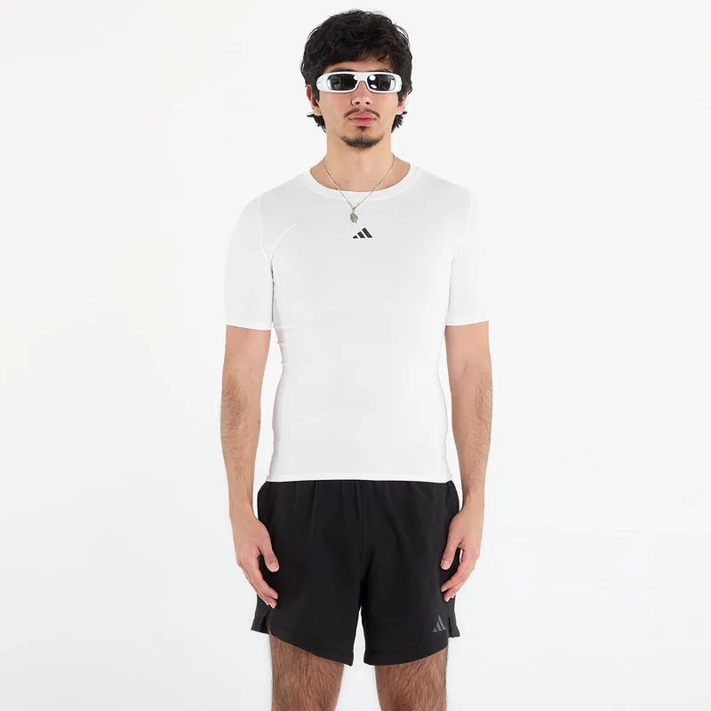 T-shirt adidas Techfit Compression Training T-Shirt White XS