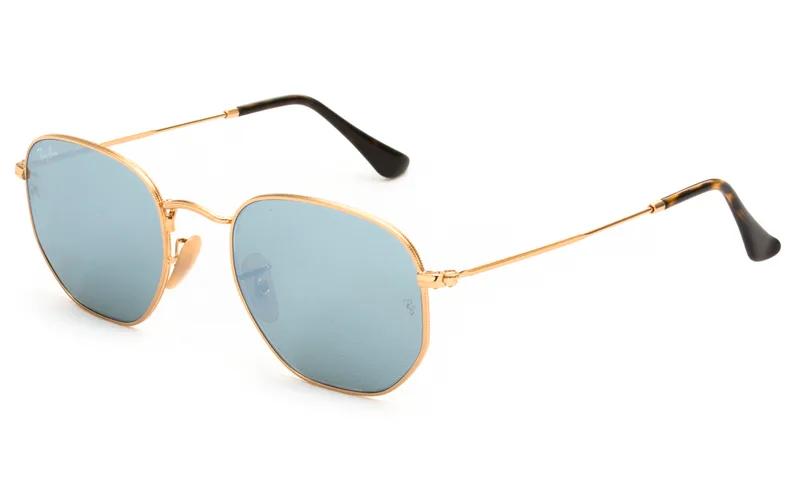 RAY BAN ΓΥΑΛΙΑ ΗΛΙΟΥ RAY BAN HEXAGONAL 3548N 001/30 5121 3548N Χρυσό