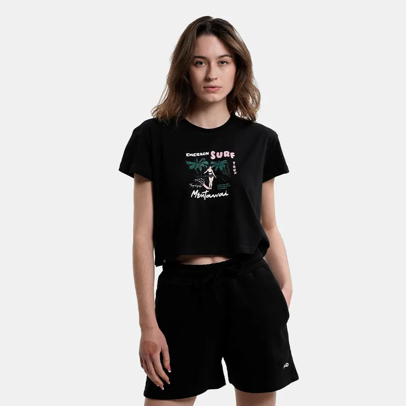 Emerson Γυναικείο Cropped T-Shirt (9000142897_1469)