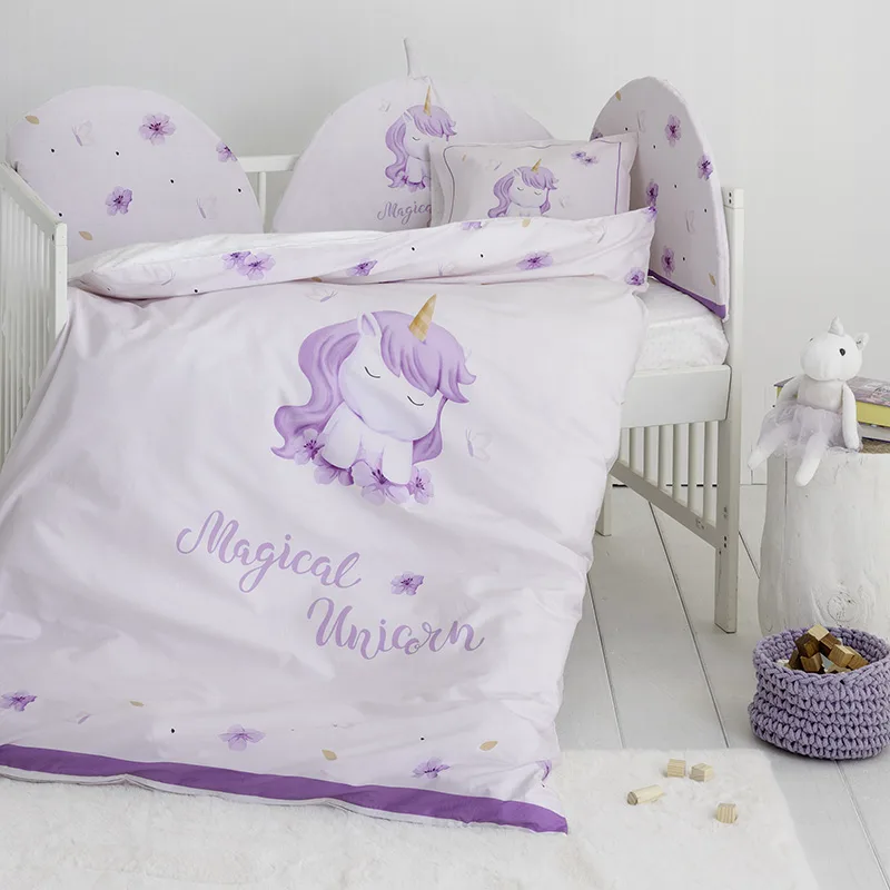 Παπλωματοθήκη Κούνιας (Σετ) 110X145 Nima Magical Unicorn (110x145)