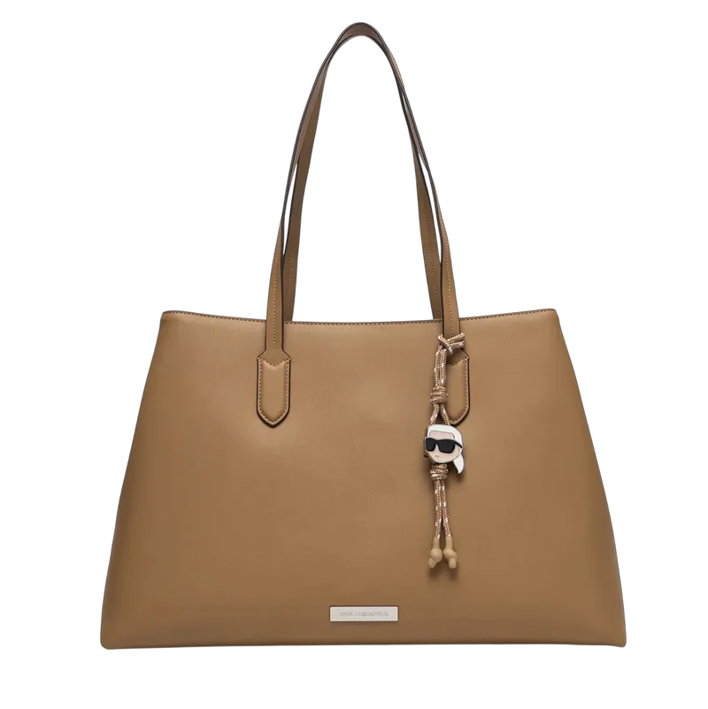 Γυναικεία Ikon Τσάντα Καφέ Karl Lagerfeld B1W30001-2DH MUSHROOM BROWN