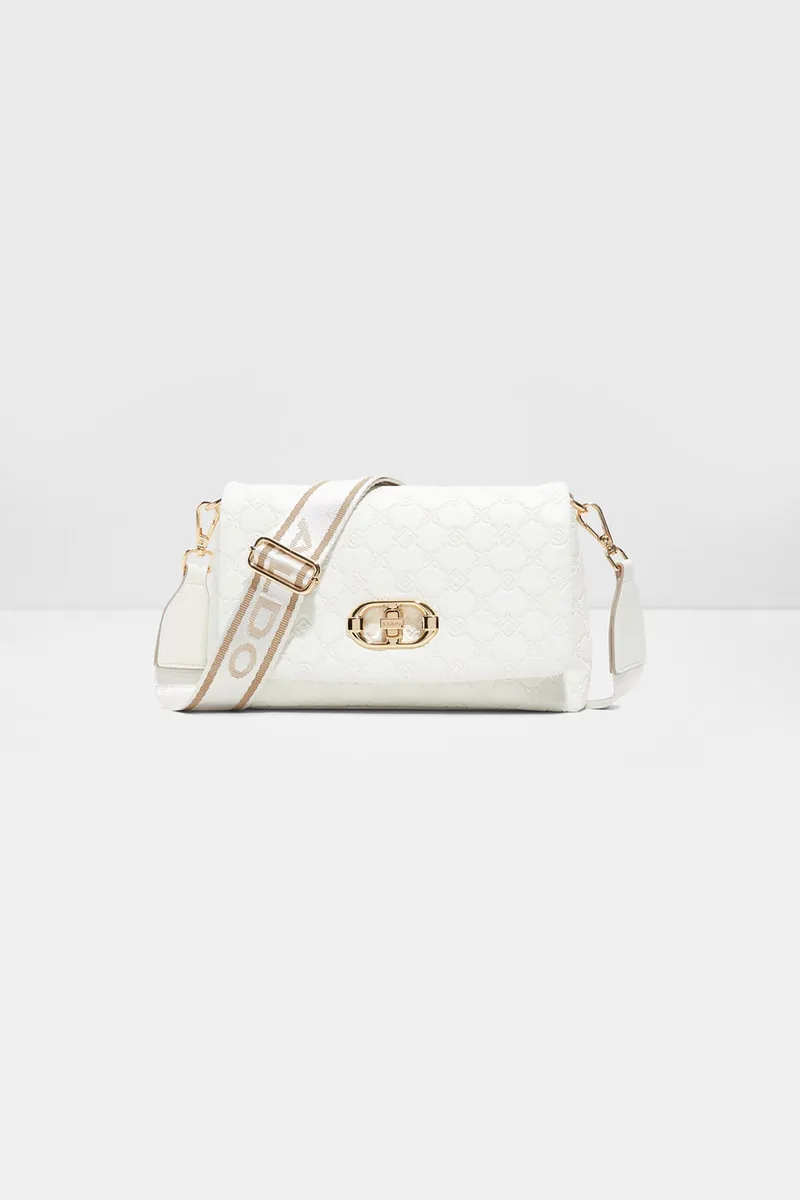 Aldo γυναικεία τσαντά crossbody με καπιτονέ σχέδιο "Choha" - CHOHA Λευκό