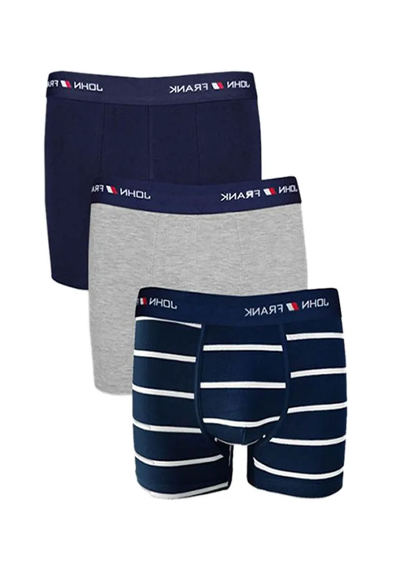Boxer John Frank Stripes 3 Τεμ. JF3B04