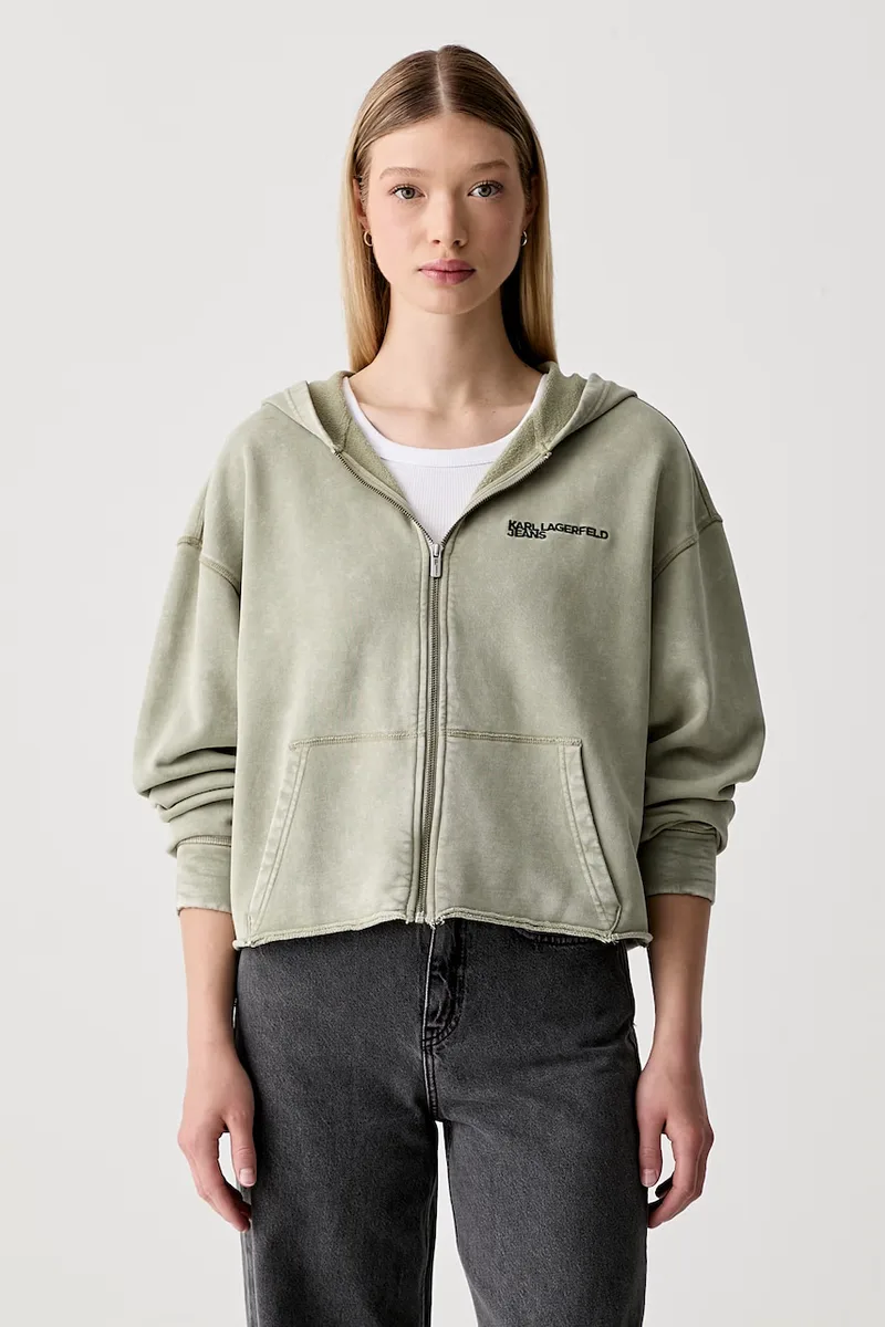 Karl Lagerfeld Jeans μπλούζα oversize γυναικεία βαμβακερή