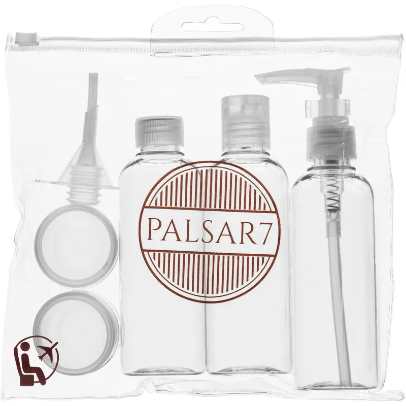 PALSAR7 Travel Bottle Set επαναχρησιμοποιούμενα δοχεία ταξιδίου