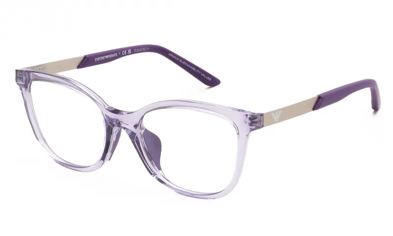 EMPORIO ARMANI ΣΚΕΛΕΤΟΣ ΟΡΑΣΕΩΣ EMPORIO ARMANI JUNIOR EK3011U 6280 4616 EK3011U Μώβ