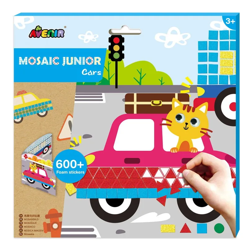Βιβλίο Χειροτεχνίας Avenir Story Book Cars