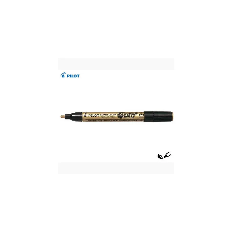 PILOT ΜΑΡΚΑΔΟΡΟΣ ΑΝΕΞΙΤΗΛΟΣ S.COLOR MEDIUM ΧΡΥΣΟ