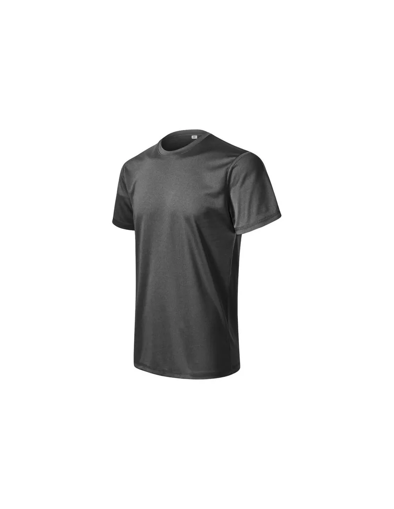 Malfini Ανδρικό Διαφημιστικό T-shirt Κοντομάνικο σε Γκρι Χρώμα MLI-810M1