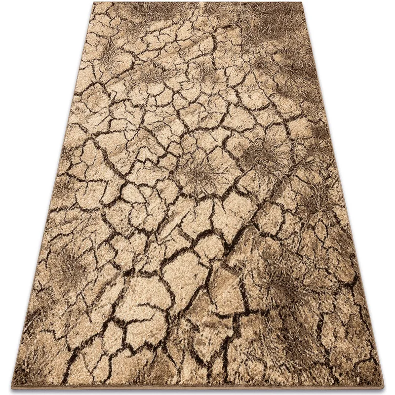 Χαλιά Rugsx Χαλί KARMEL Terra ραγισμένο έδαφΠ160x220 cm