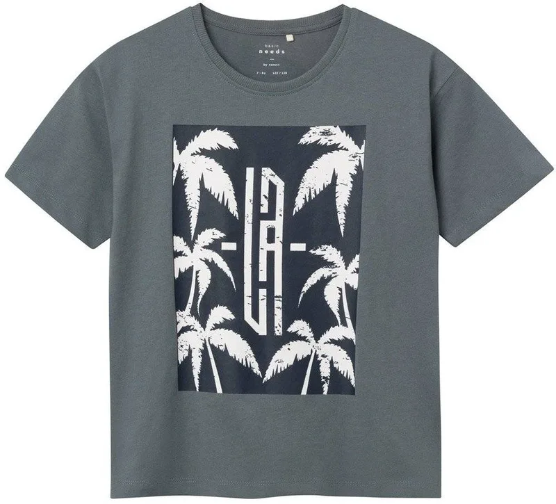 T-SHIRT NAME IT 13214372 NKMVAGNO ΓΚΡΙ (158-164 CM)-(13-14 ΕΤΩΝ)