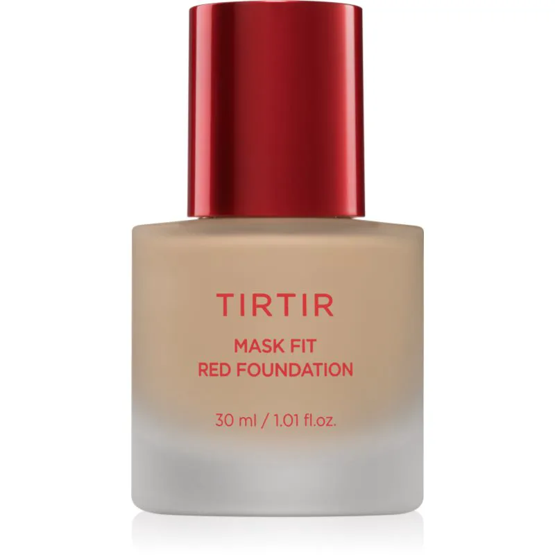 TIRTIR Mask Fit Red Foundation λαμπρυντικό ρευστό μεικ απ με ενυδατικό αποτέλεσμα απόχρωση 24W Soft Μπεζ 30 ml