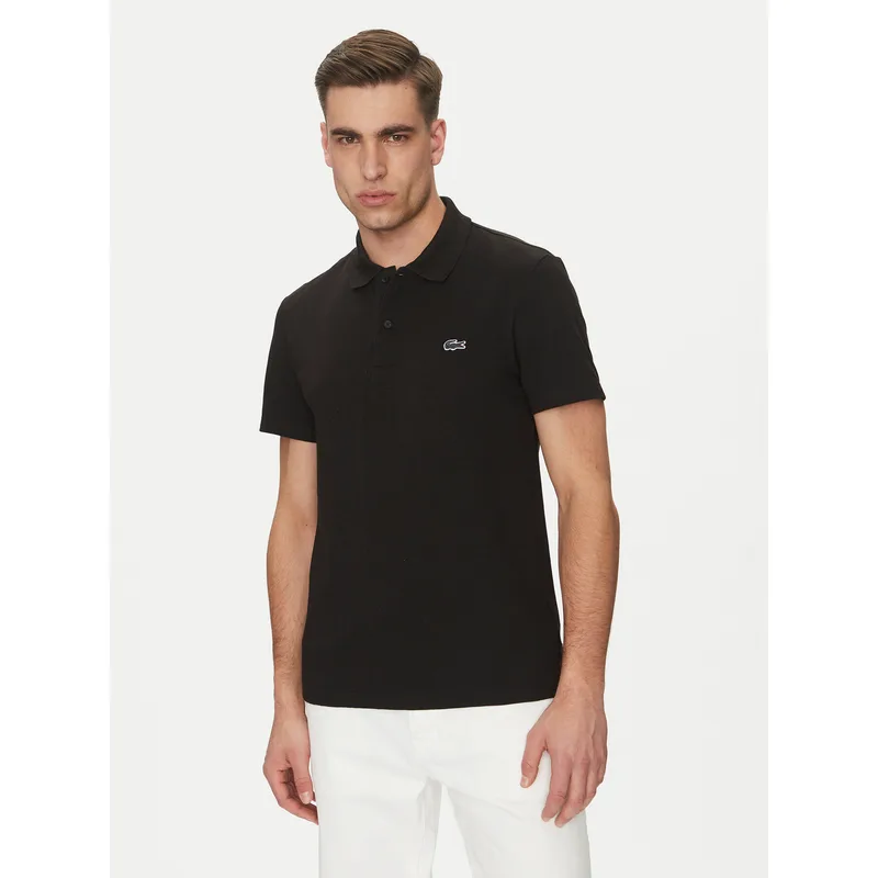 Lacoste Polo DH5522 Μαύρο Regular Fit