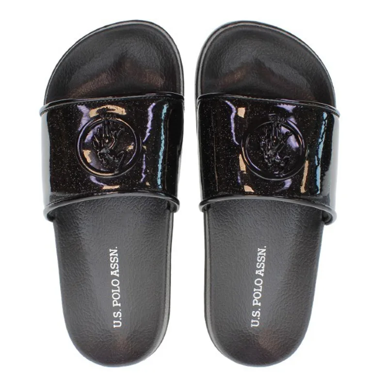 US POLO IVY002A Σαγιονάρα 36-41 - ΜΑΥΡΟ