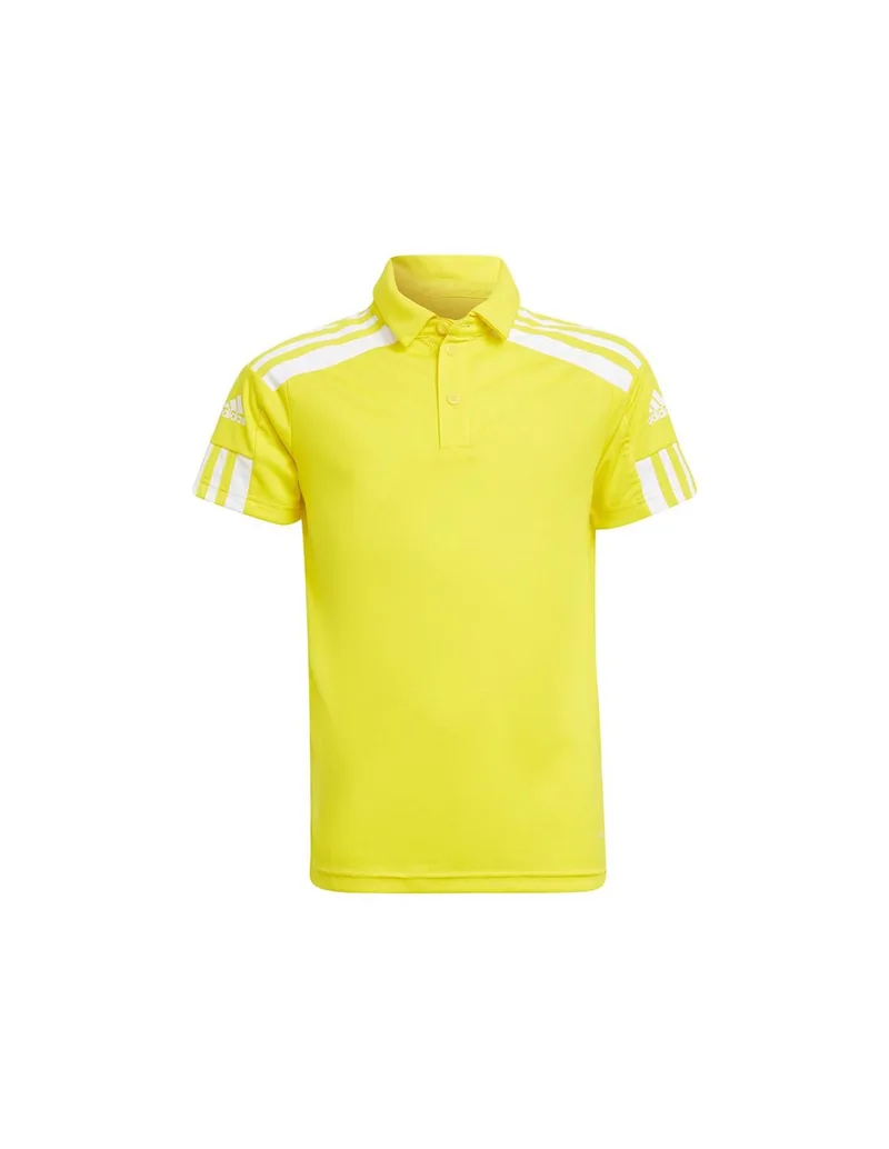 Adidas Παιδικό Καλοκαιρινό Polo Κοντομάνικο Κίτρινο Squadra GP6426