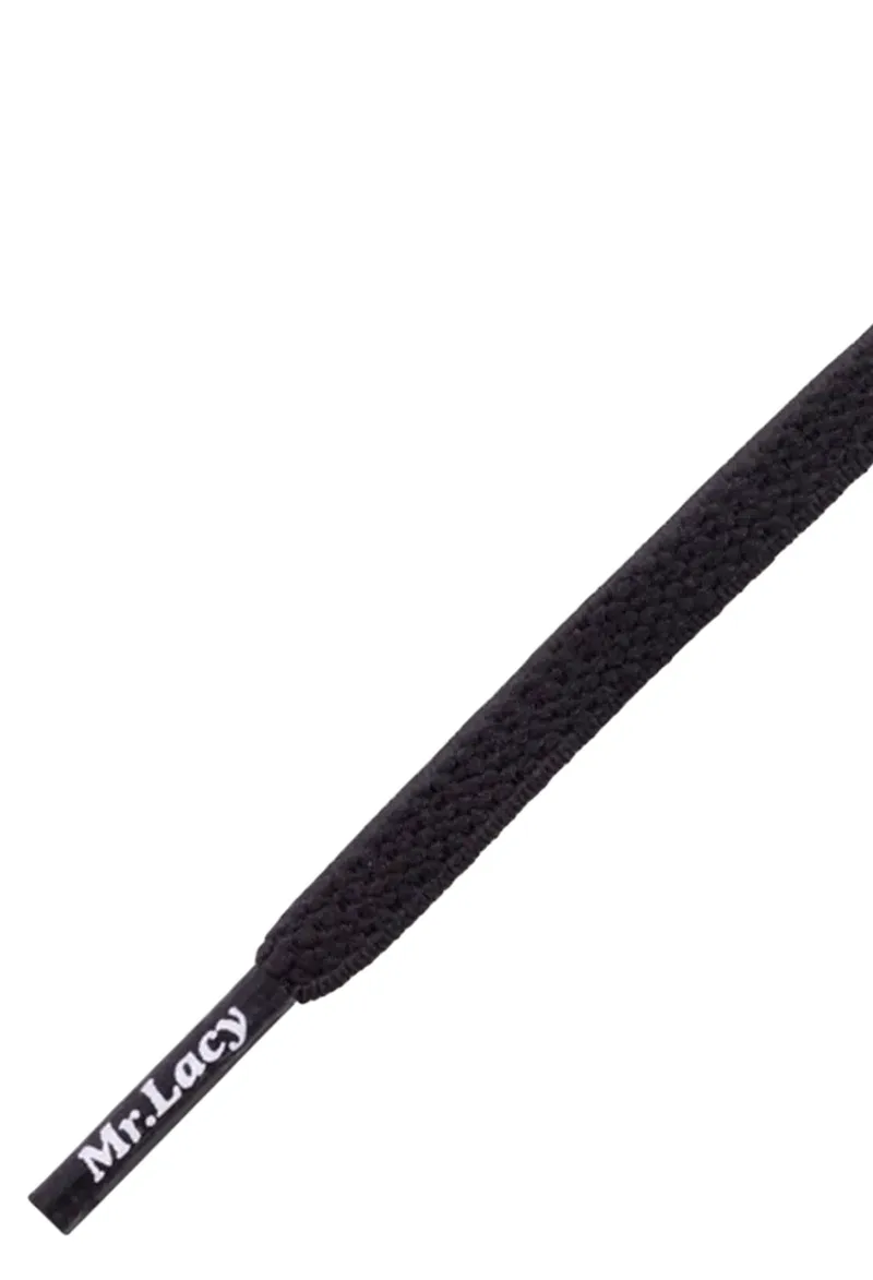 Κορδόνια Mr. Lacy Flexies 90cm Black 316546-Black