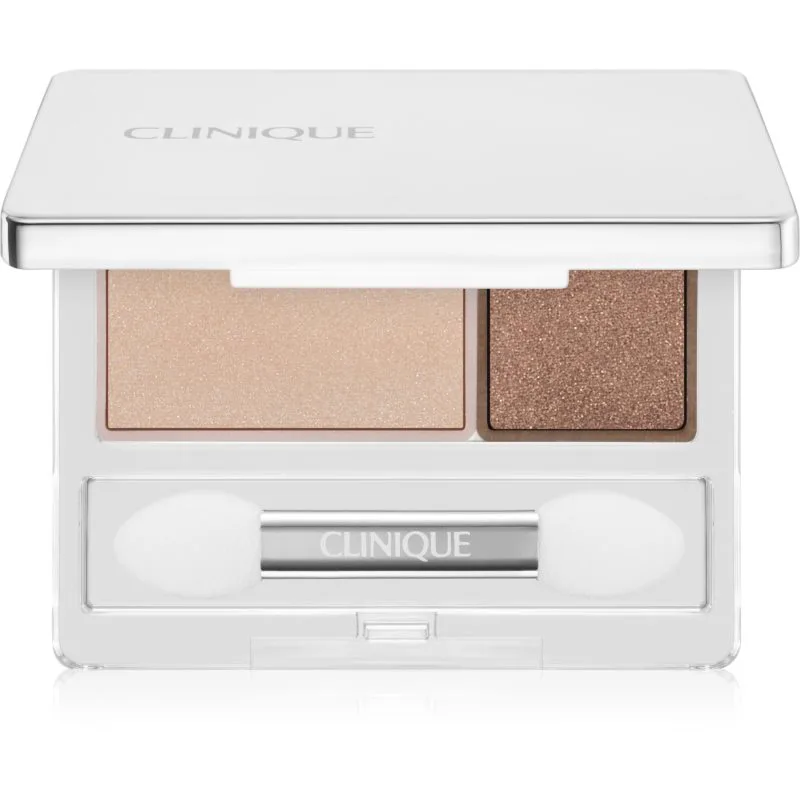 Clinique All About Shadow™ Duo διπλές σκιές ματιών απόχρωση Like Mink - Shimmer 1.7 γρ