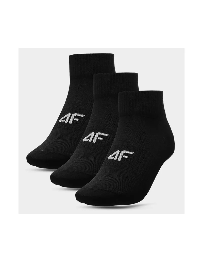 4F 4FAW23USOCF198-20S Αθλητικές Κάλτσες Μαύρες