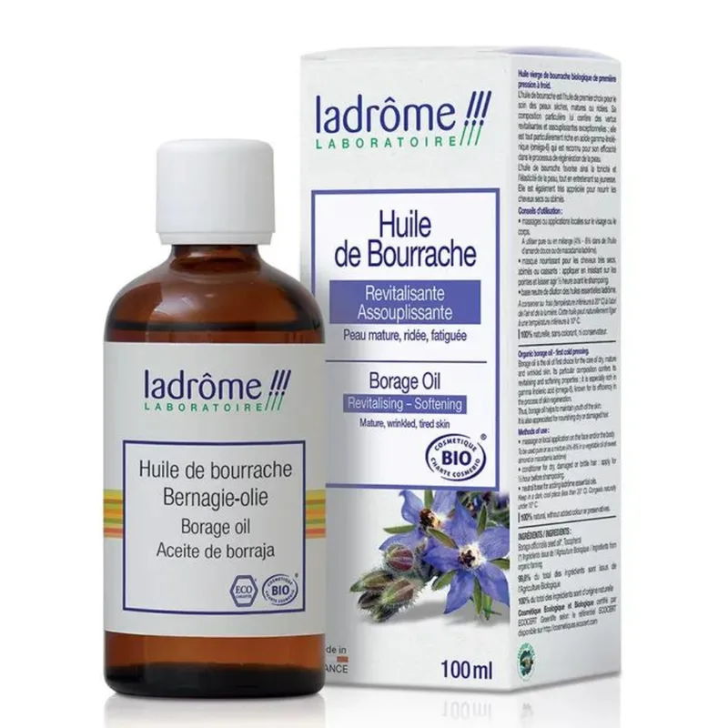 Ladrôme Organic Borage Vegetable Oil 100ml