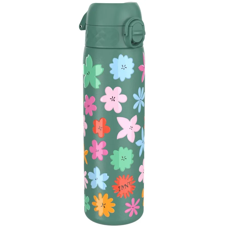 Μεταλλικό Μπουκάλι 600ml Λουλούδι Ion8