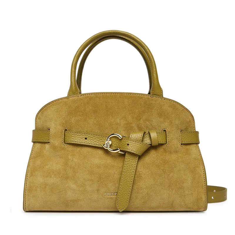 Τσάντα Coccinelle TLB Coccinellesabine Suede Bi E1 TLB 18 02 01 Πράσινο