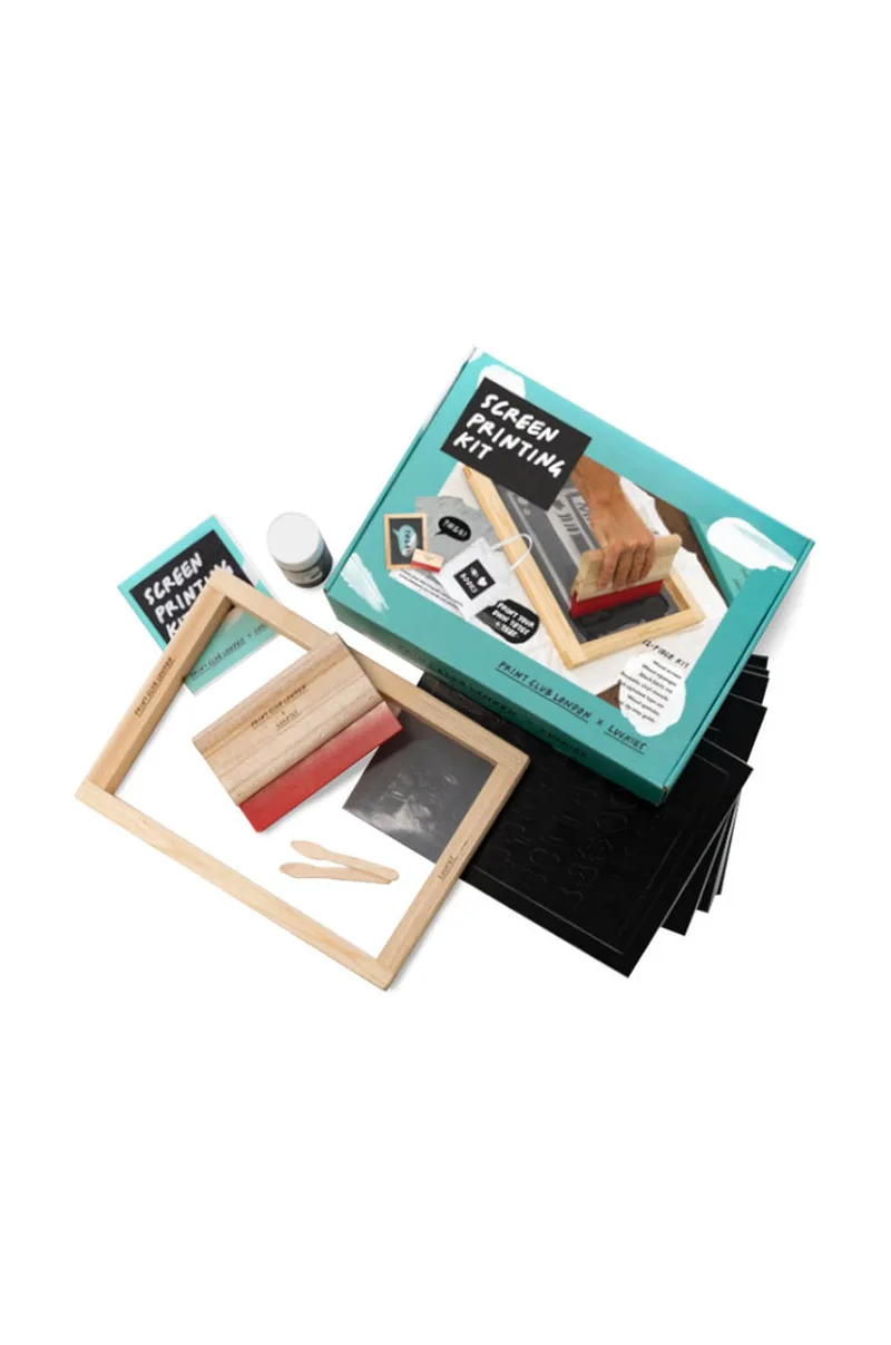 Luckies of London κιτ για στάμπες Screen Printing Kit