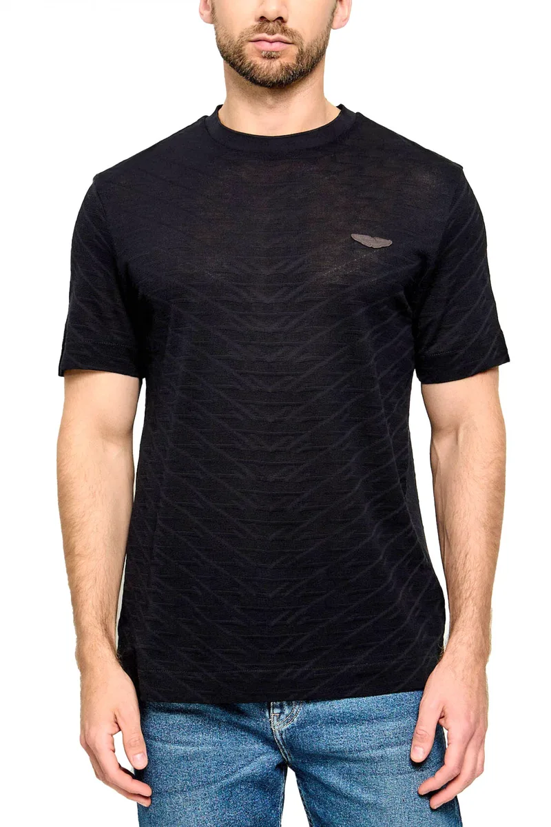 BOSS T-SHIRT C-Thompson 180_AM ΜΑΥΡΟ