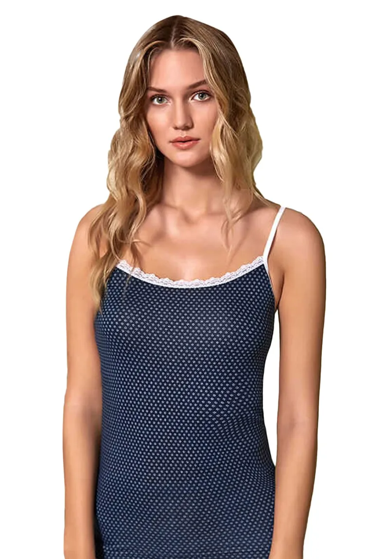 Φανελάκι γυναικείο Viscose Blue 1207