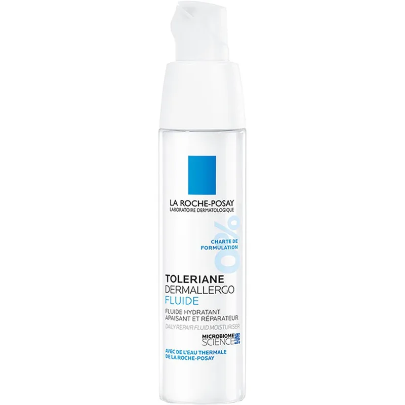 La Roche-Posay Toleriane Dermallergo Fluid Καθημερινή Ενυδάτωση & Επανόρθωση Προσώπου & Λαιμού για Πολύ Ευαίσθητα Δέρματα 40ml