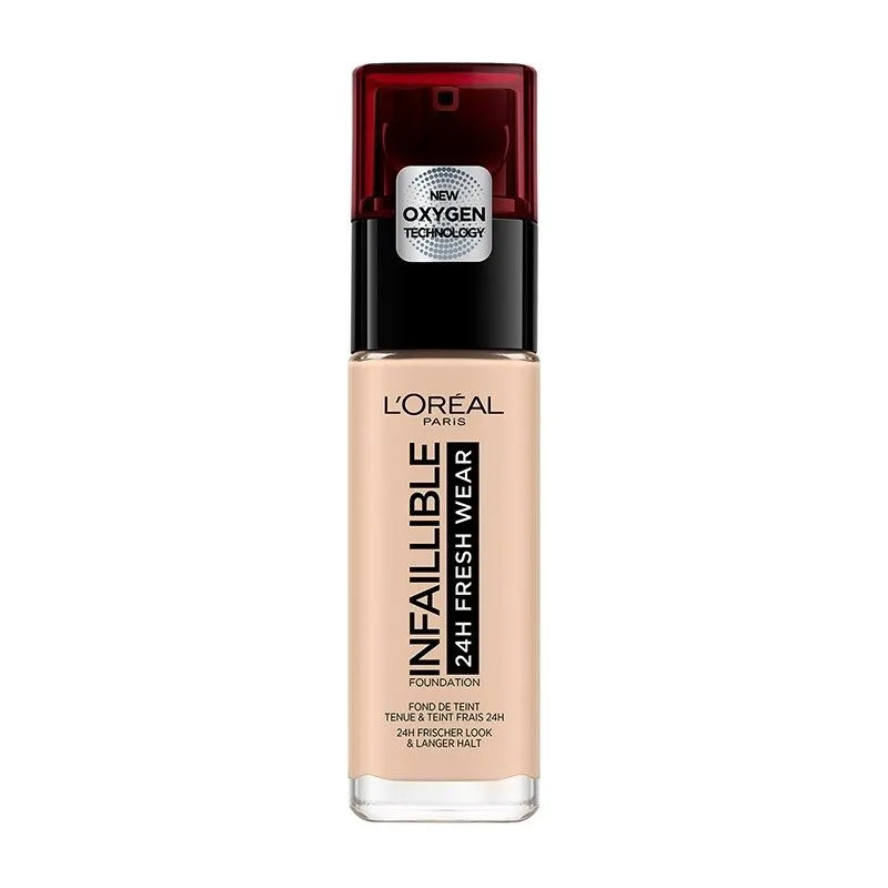 L'Oreal Paris Infaillible 24H Foundation 30ml Βάση που Εξασφαλίζει Διάρκεια & Ανθεκτικότητα - Neutral