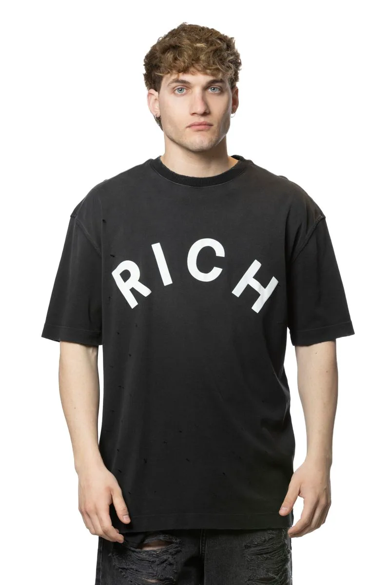 John Richmond - T-Shirt Ανδρικό Rmp26253Ts-W.D.Black