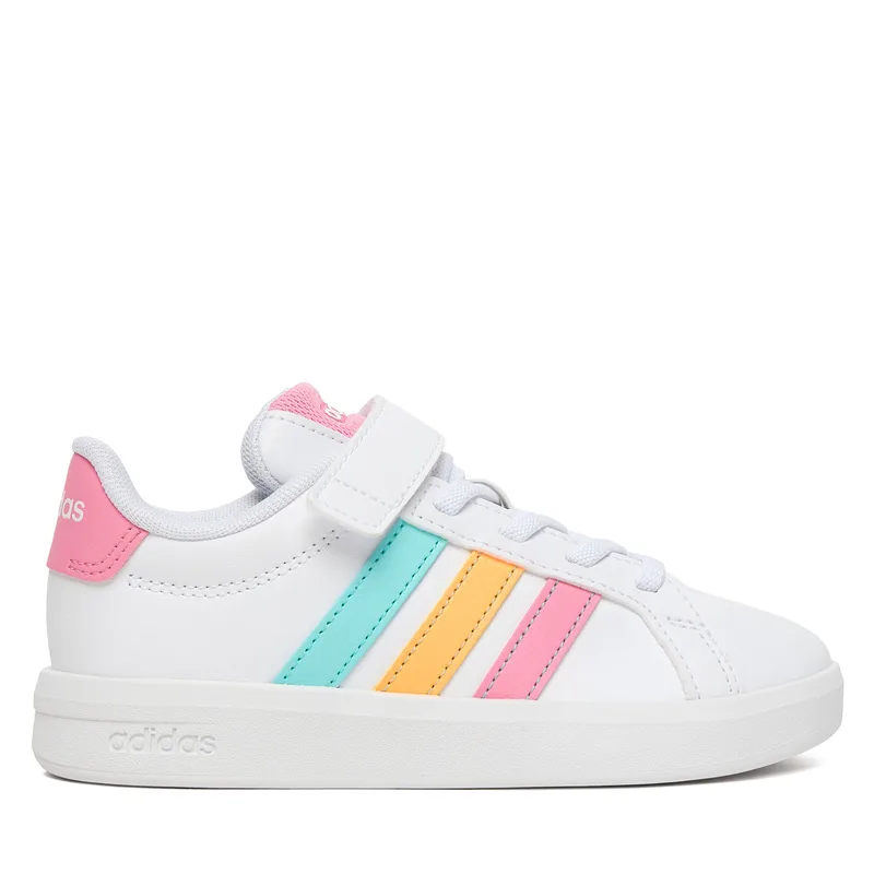 Αθλητικά adidas Grand Court 3.0 El C KI6503 Λευκό