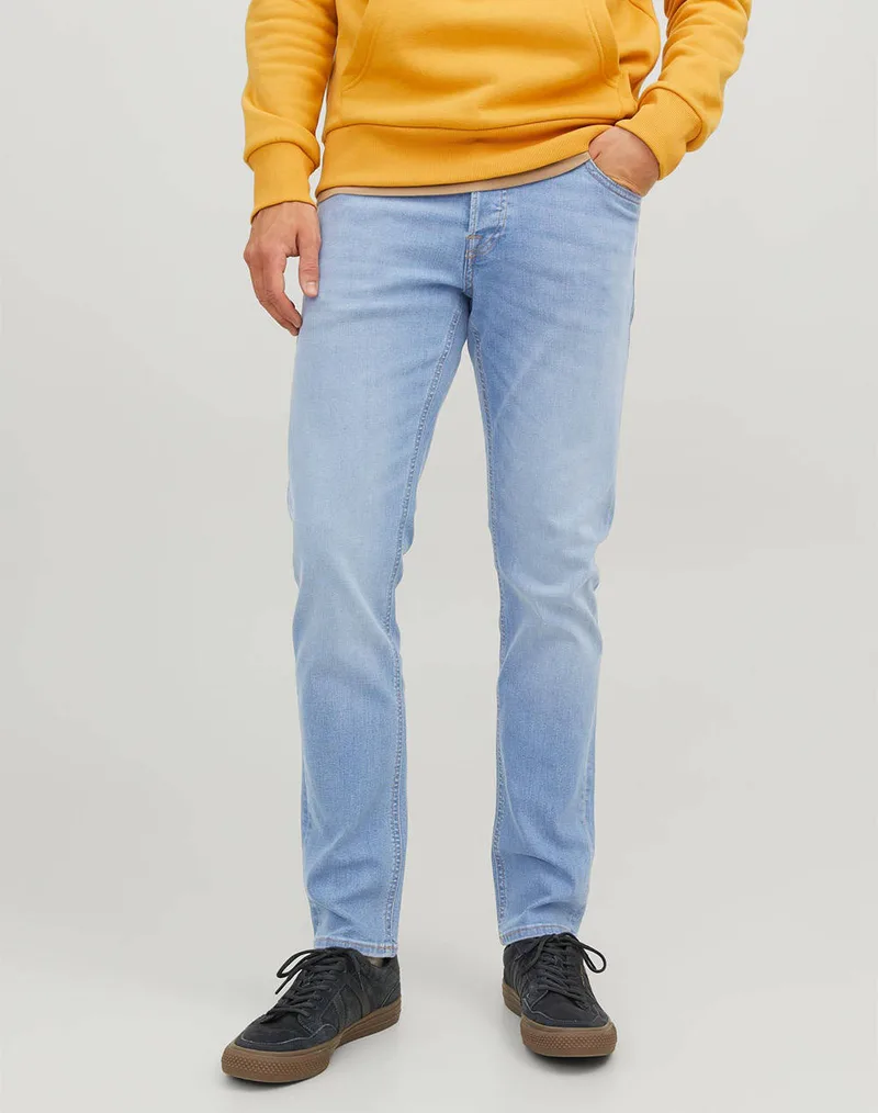 JACK&JONES JJIGLENN JJORIGINAL SQ 330 NOOS 12243593-BLUE DENIM DenimLightBlue