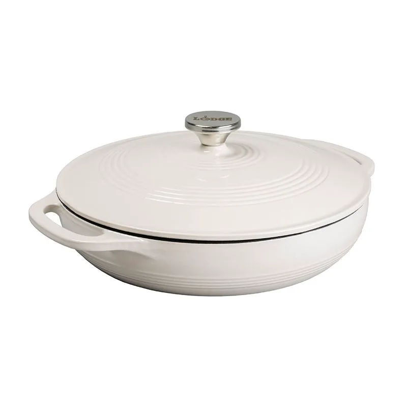 Lodge Γάστρα - Κατσαρόλα Εμαγιέ Μαντεμένια Oyster 3,4lt