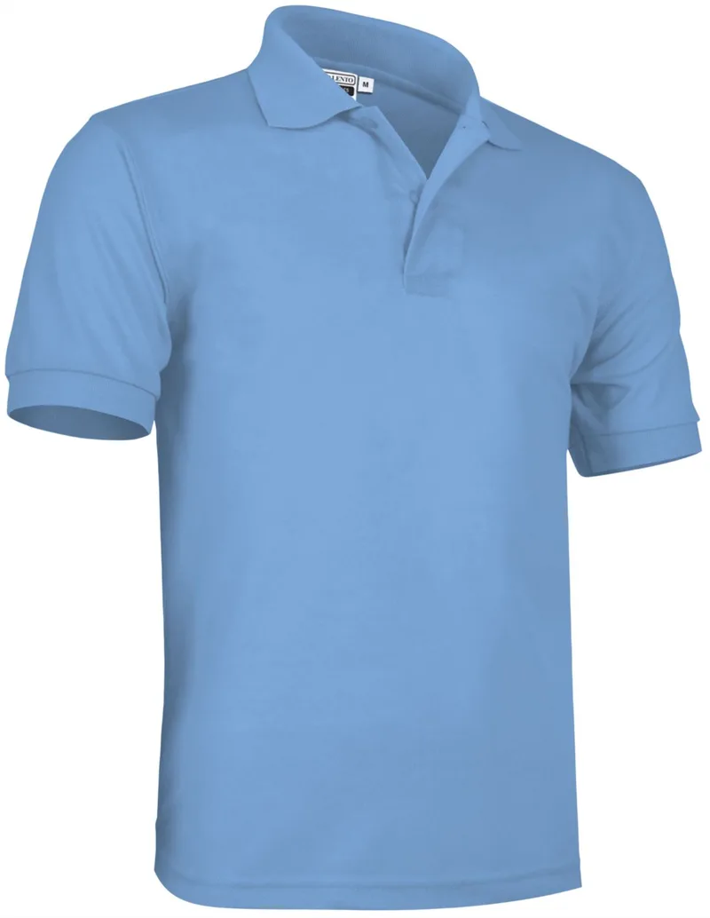Κοντομάνικο Polo Shirt ULISES Valento POVAMIXCL Sky Blue