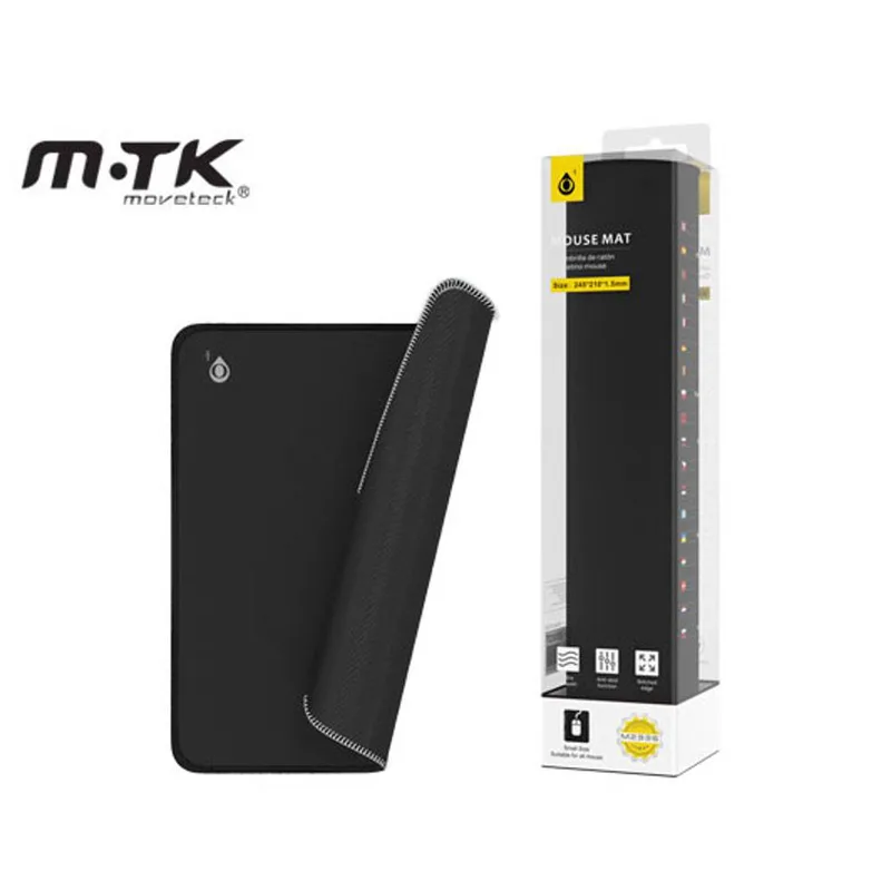 463.129367 MTK MOUSE PAD 25x21x0.15cm M2936 ΜΑΥΡΟ