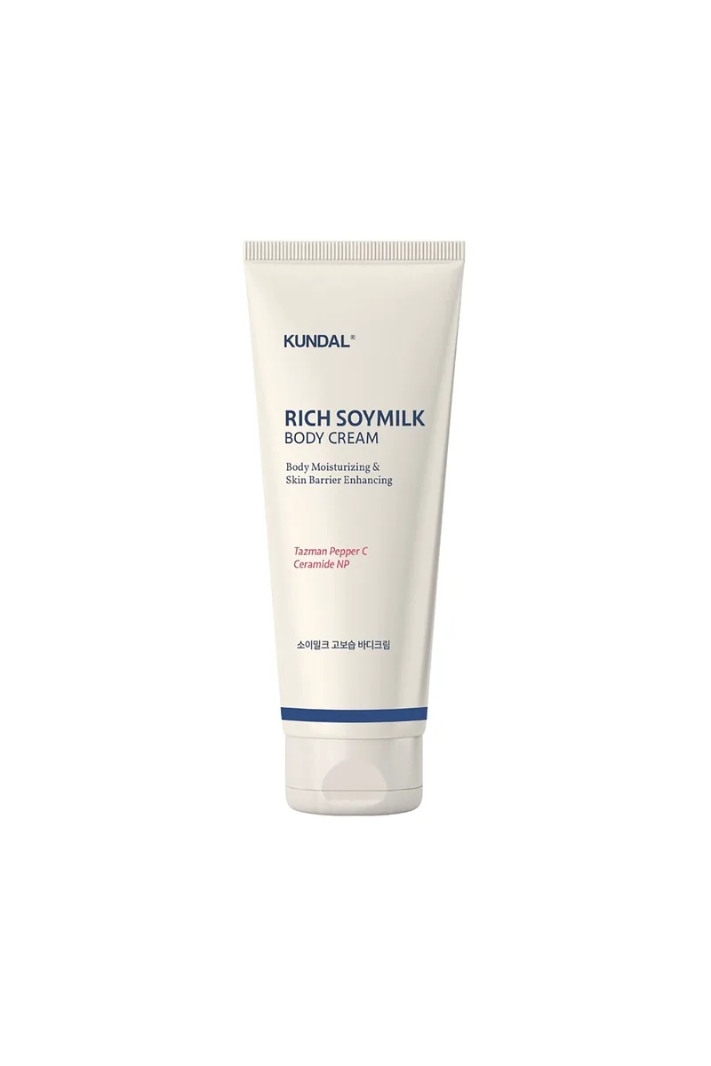 Kundal Rich Soymilk Body Cream - Ενυδατική Κρέμα Σώματος Με Άρωμα Mellow Vanilla 200 ml - 8809953770907