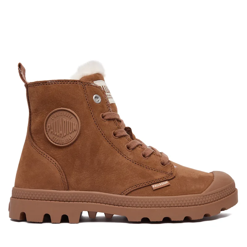 Ορειβατικά παπούτσια Palladium Pampa Hi Zip Wl 95982-291-M Καφέ