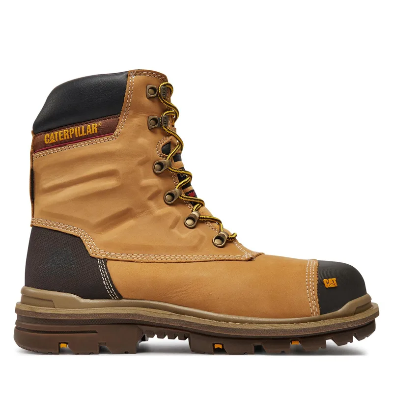 Ορειβατικά παπούτσια CAT Footwear Premier 8" WP TX P720148 Καφέ