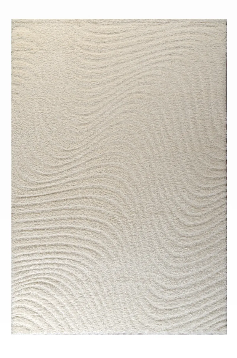 Χαλί QUEEN 72965-ΛΕΥΚΟ- ΚΡΕΜ Tzikas Carpets 133x190